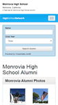 Mobile Screenshot of monroviahighschool.org